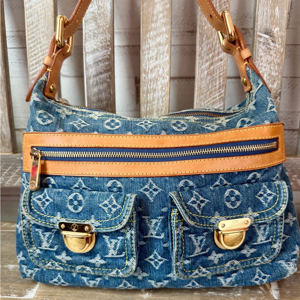 Louis Vuitton Denim Baggy Should Bag